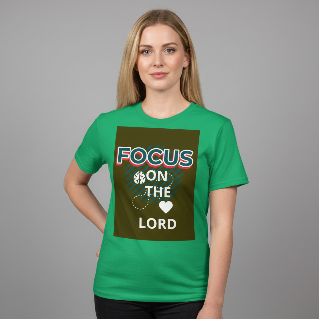 FOCUS ON THE LORD TEE (HEART AND MIND)