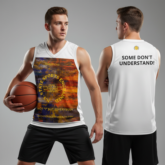 N.Y. SPORTS ENGRAINED, "NOT (I) BUT (E)VERYBODY" JERSEY